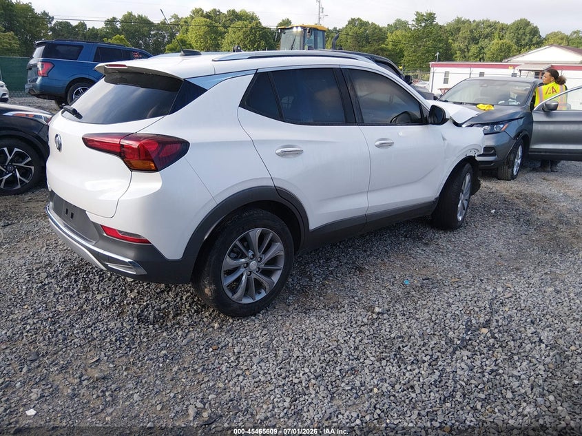 Vin: kl4mmfsl4pb160441, lot: 45963746, buick encore gx essence fwd 20234