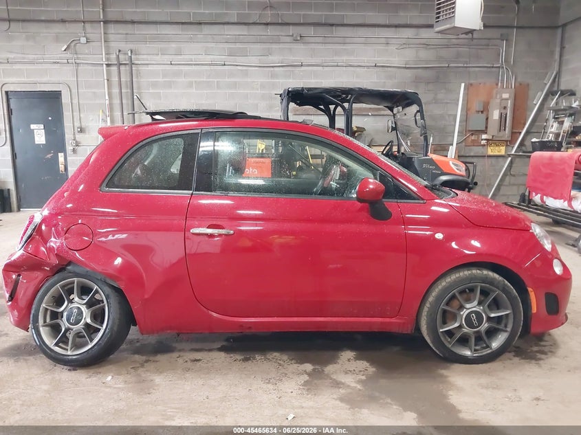 2018 Fiat 500 Pop VIN: 3C3CFFKH3JT525838 Lot: 45465634