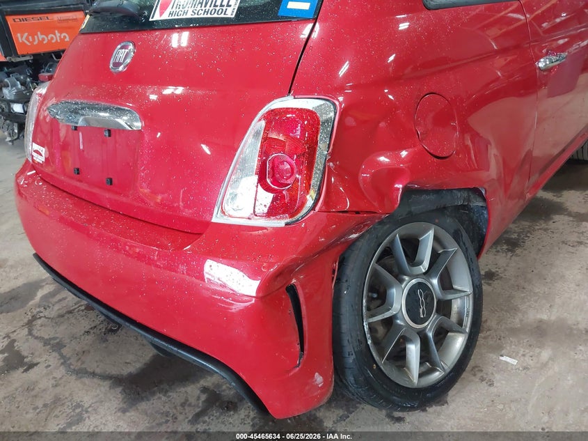 2018 Fiat 500 Pop VIN: 3C3CFFKH3JT525838 Lot: 45465634