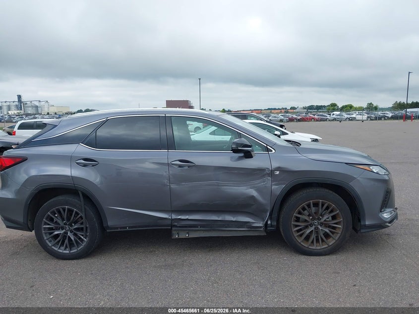 2022 LEXUS RX SPORT UTILITY VEHICLE 3.5L V-6 DI, DOHC, VVT, 295HP