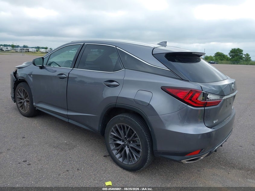 Vin: 2t2szmda6nc339170, lot: 45963798, lexus rx 350 f sport appearance 20223