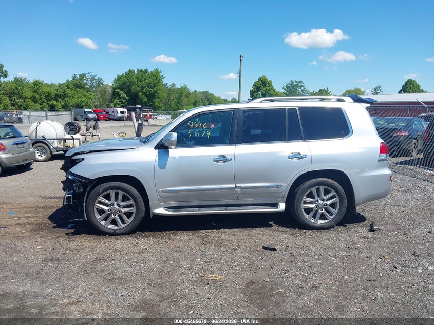 2013 Lexus Lx 570 VIN: JTJHY7AX4D4089213 Lot: 45465679