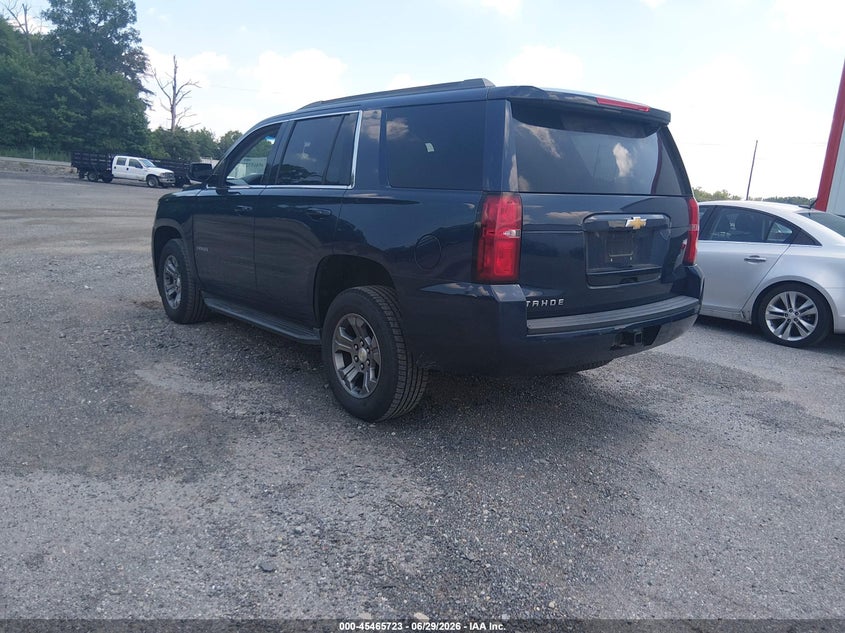Vin: 1gnskaec3jr338508, lot: 45963860, chevrolet tahoe ls 20183