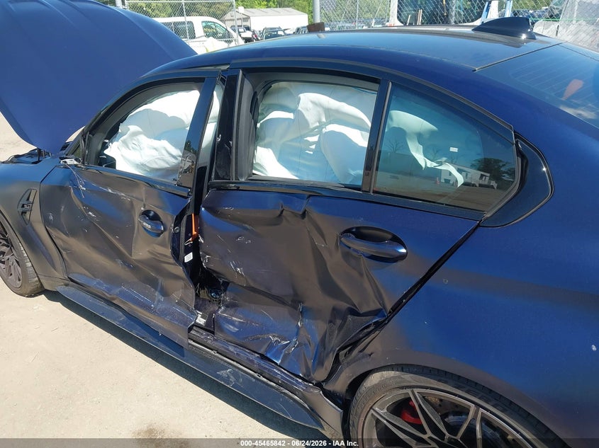 2022 BMW M3 Competition xDrive VIN: WBS43AY09NFN13814 Lot: 45465842