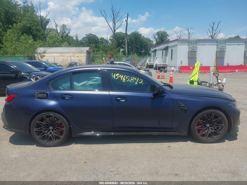 2022 BMW M3 Competition xDrive VIN: WBS43AY09NFN13814 Lot: 45465842