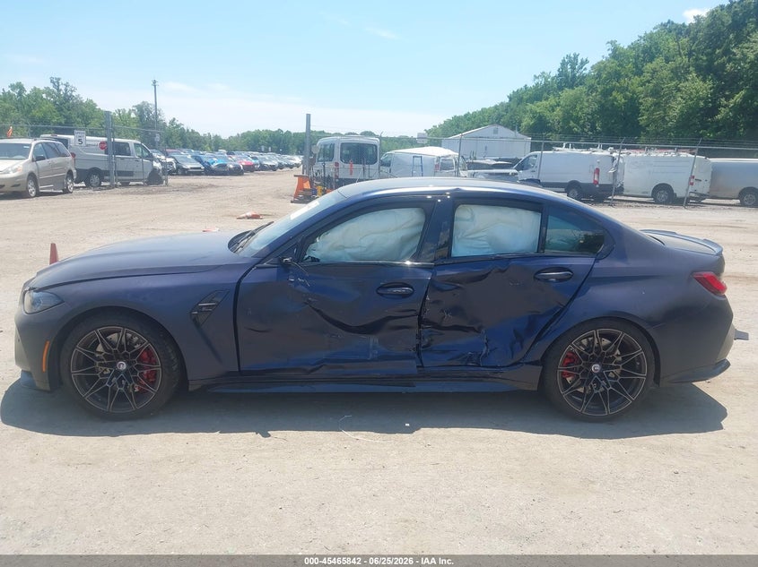 2022 BMW M3 Competition xDrive VIN: WBS43AY09NFN13814 Lot: 45465842