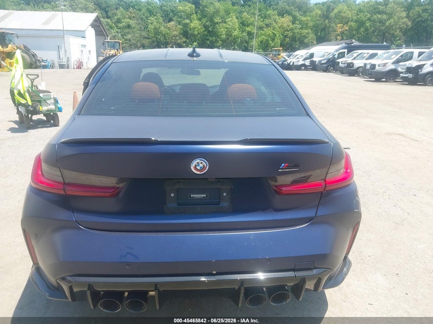 2022 BMW M3 Competition xDrive VIN: WBS43AY09NFN13814 Lot: 45465842