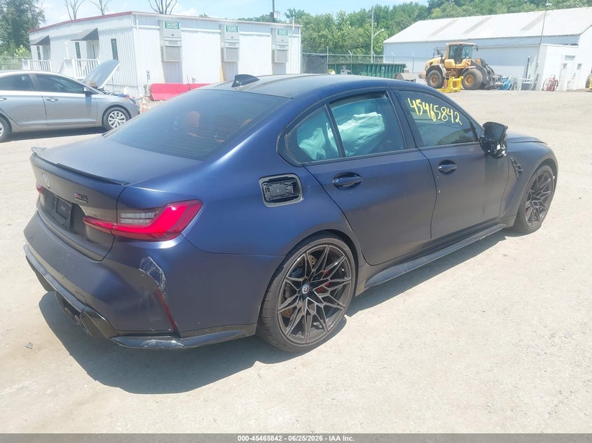 Vin: wbs43ay09nfn13814, lot: 45963979, bmw m3 competition xdrive 20224