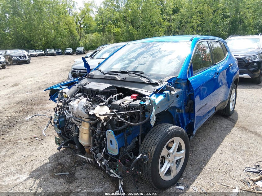 Vin: 3c4njdan7pt535439, lot: 45963989, jeep compass sport 4x4 20232