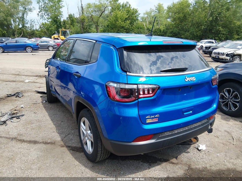 Vin: 3c4njdan7pt535439, lot: 45963989, jeep compass sport 4x4 20233