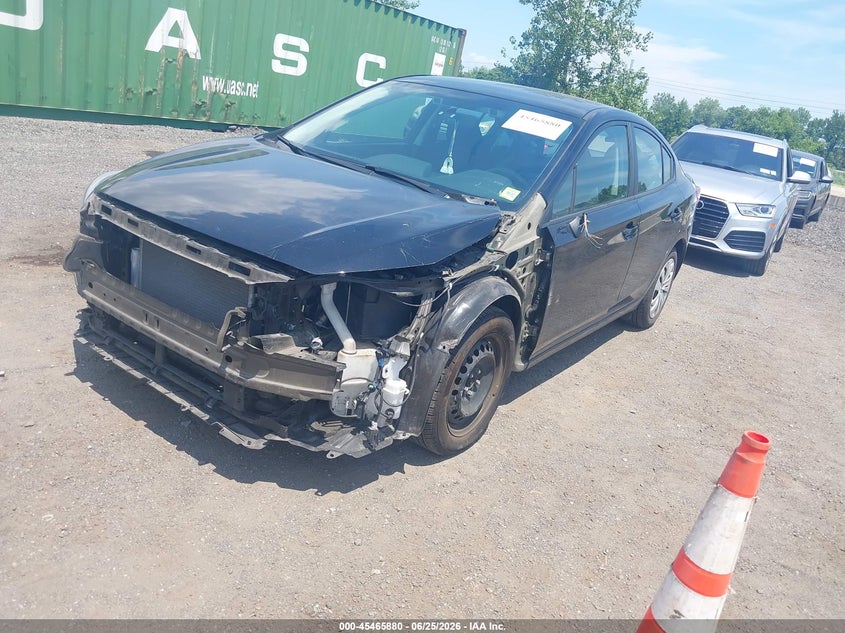 Vin: 4s3gkab64l3611376, lot: 45964017, subaru impreza sedan 20202