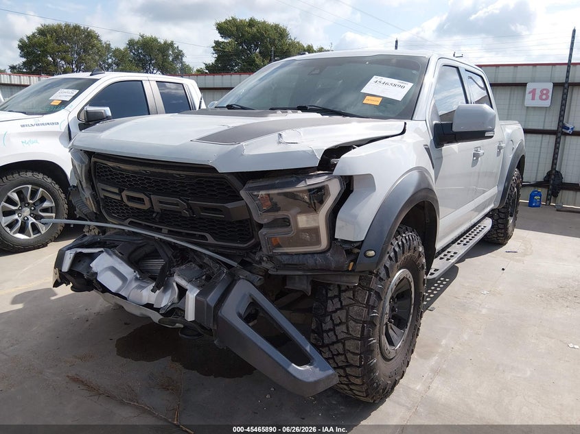 VIN 1FTFW1RG5HFA66454 2017 FORD F-150 RAPTOR