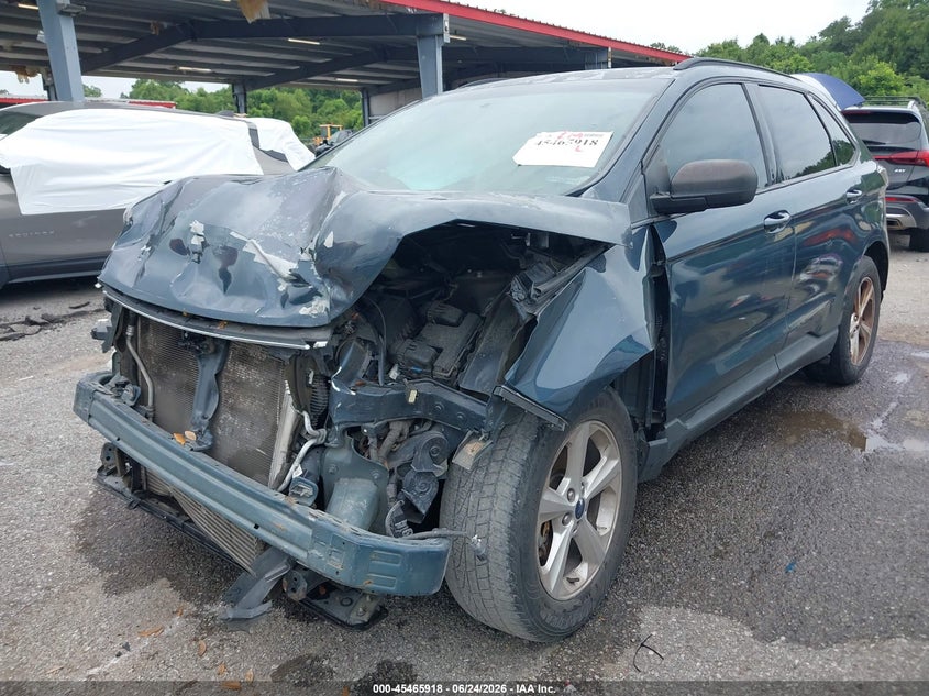Vin: 2fmpk3g96gbb51301, lot: 45964055, ford edge se 20162