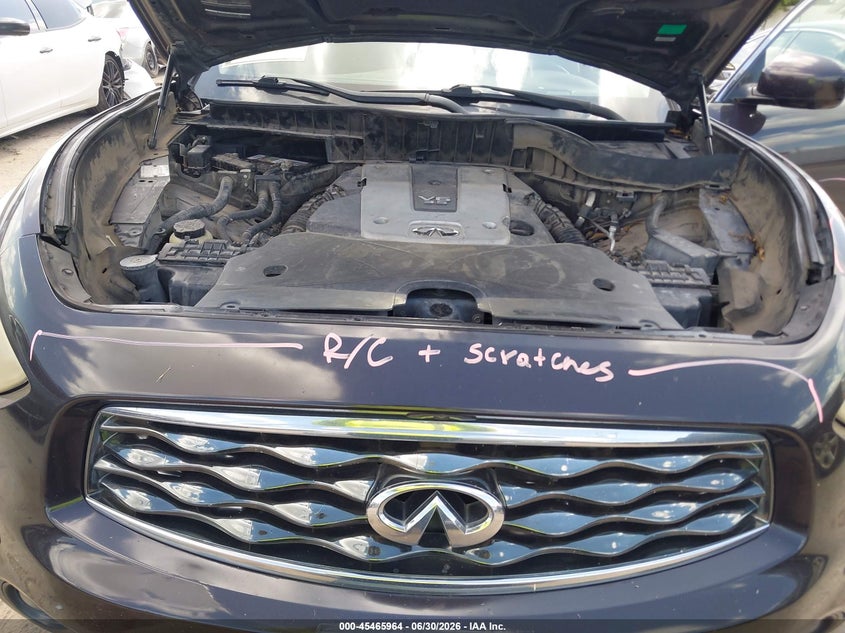 2011 Infiniti Fx35 VIN: JN8AS1MU2BM110226 Lot: 45465964