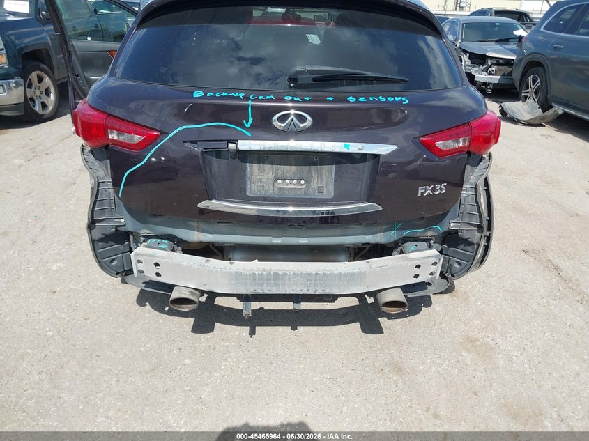 2011 Infiniti Fx35 VIN: JN8AS1MU2BM110226 Lot: 45465964