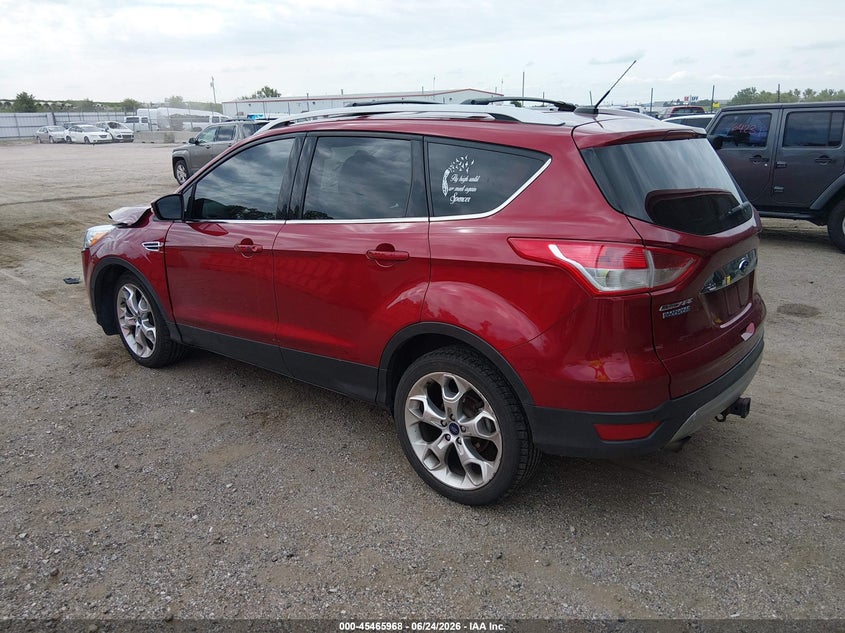 Vin: 1fmcu9j91fub80847, lot: 45964106, ford escape titanium 20153