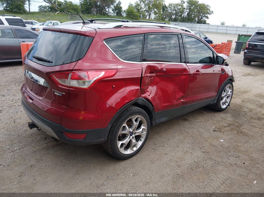Vin: 1fmcu9j91fub80847, lot: 45964106, ford escape titanium 20154