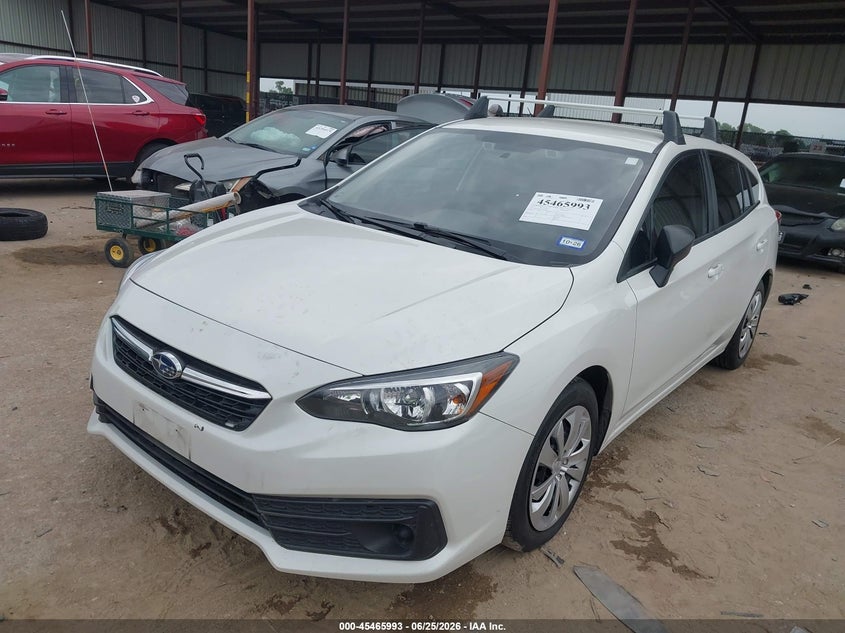 Vin: 4s3gtab65p3705298, lot: 45964130, subaru impreza base 5-door 20232