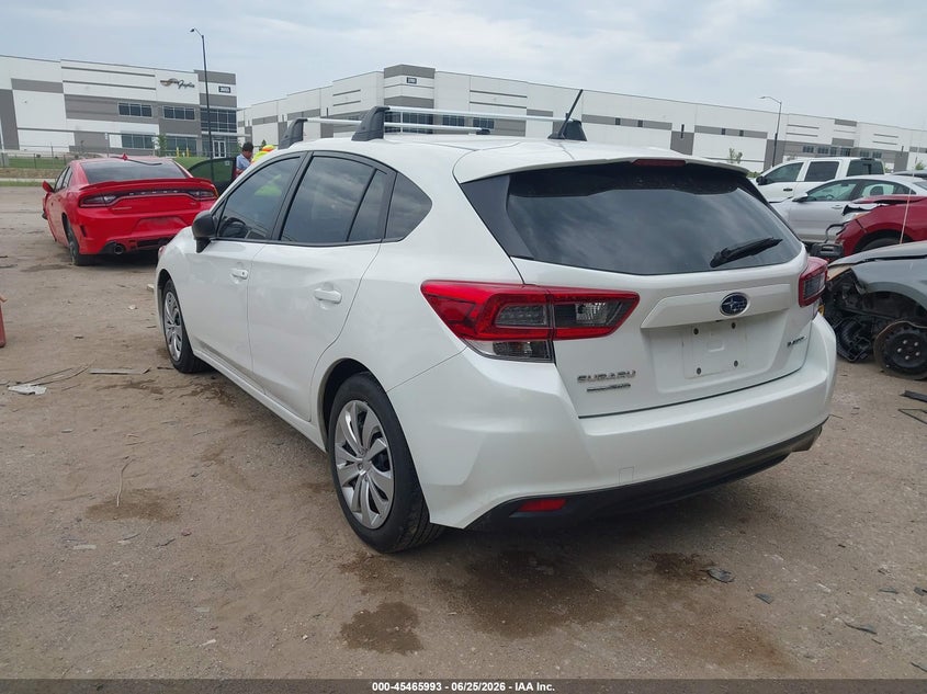 Vin: 4s3gtab65p3705298, lot: 45964130, subaru impreza base 5-door 20233