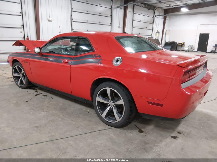 Vin: 2c3cdybt5eh139510, lot: 45964171, dodge challenger r/t classic 20143