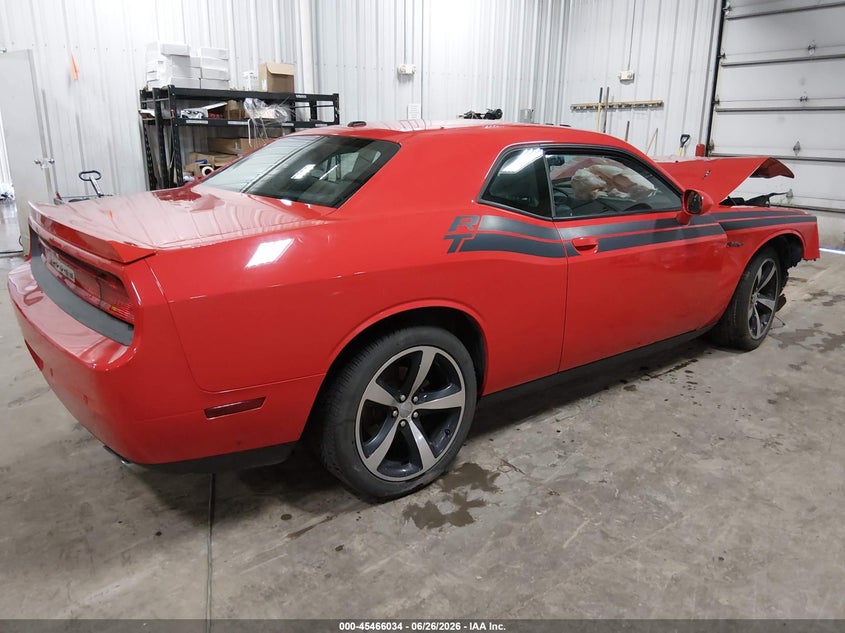 Vin: 2c3cdybt5eh139510, lot: 45964171, dodge challenger r/t classic 20144