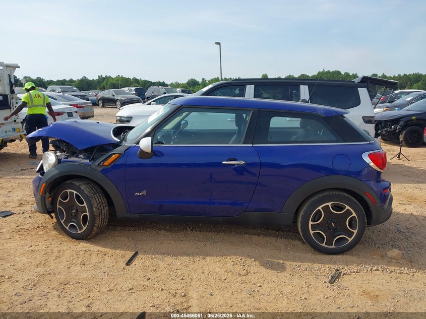 2014 Mini Paceman Cooper S VIN: WMWSS7C58EWN71708 Lot: 45466061