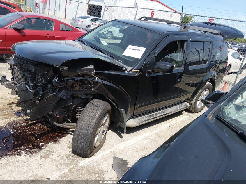 Vin: 5n1ar1nb0cc620646, lot: 45964205, nissan pathfinder sv 20122
