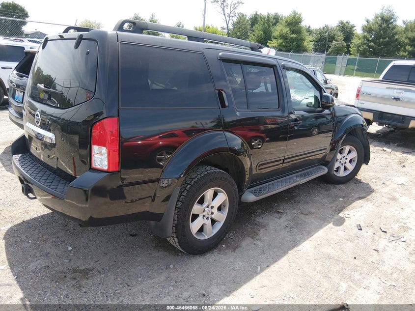 Vin: 5n1ar1nb0cc620646, lot: 45964205, nissan pathfinder sv 20124