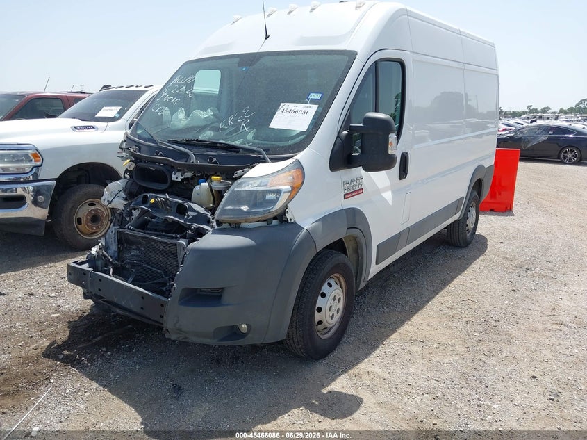 Vin: 3c6trvbg7ge136998, lot: 45964223, ram promaster 1500 20162
