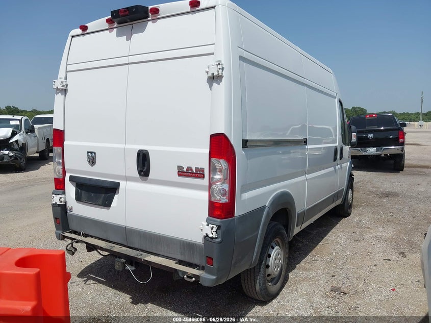 Vin: 3c6trvbg7ge136998, lot: 45964223, ram promaster 1500 20164