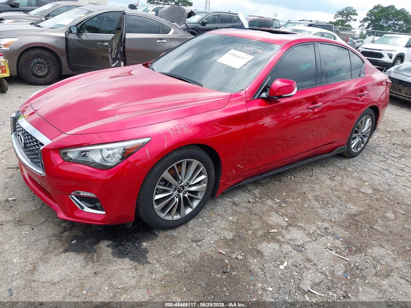 2022 INFINITI Q50 auction photo 2