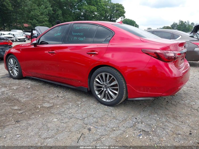 2022 INFINITI Q50 auction photo 3