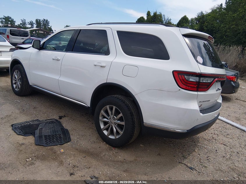 Vin: 1c4rdjag8jc312676, lot: 45964265, dodge durango sxt awd 20183