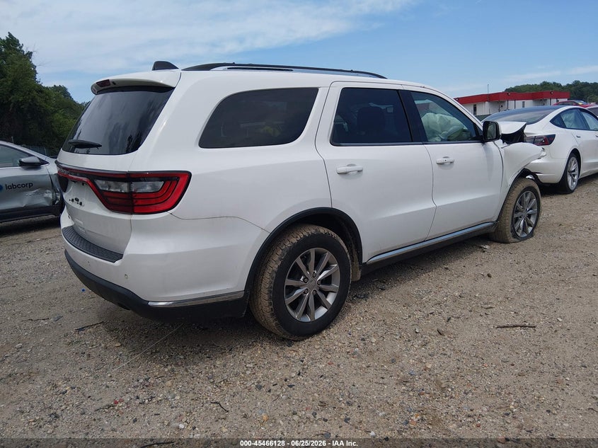 Vin: 1c4rdjag8jc312676, lot: 45964265, dodge durango sxt awd 20184
