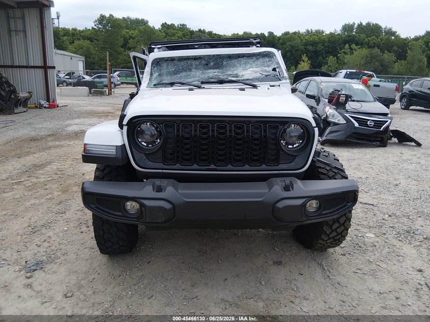2024 Jeep Gladiator Willys VIN: 1C6HJTAG3RL108869 Lot: 45466130