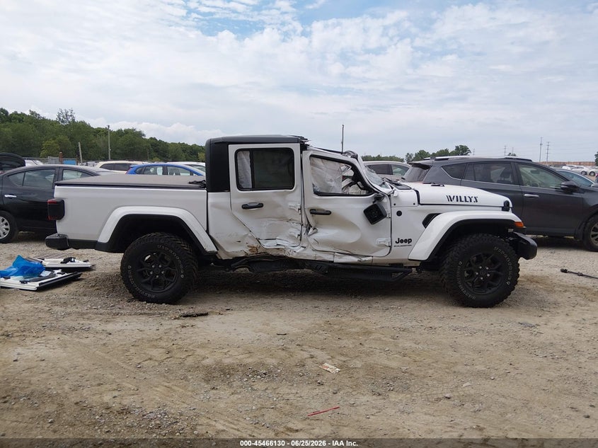 2024 Jeep Gladiator Willys VIN: 1C6HJTAG3RL108869 Lot: 45466130