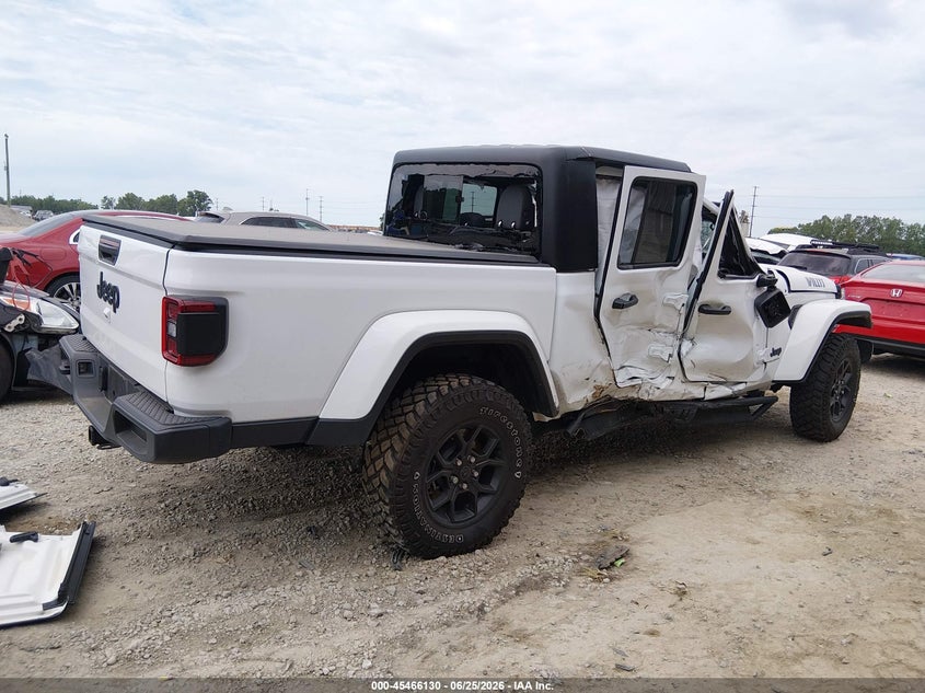 Vin: 1c6hjtag3rl108869, lot: 45964267, jeep gladiator willys 20244