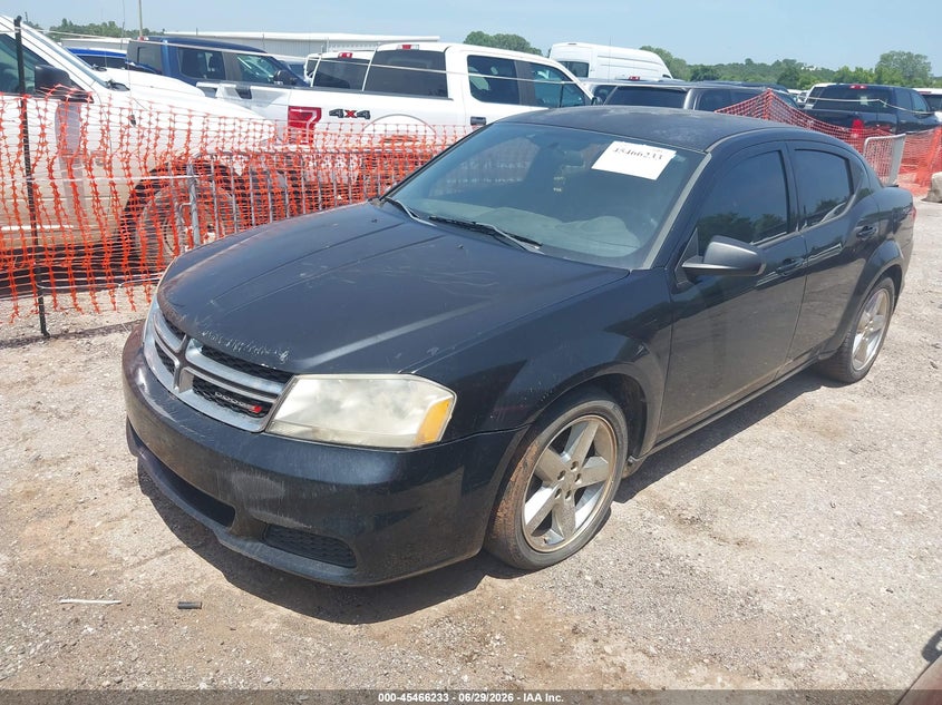Vin: 1c3cdzab6cn231695, lot: 45964370, dodge avenger se 20122