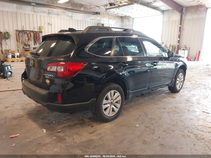 Vin: 4s4bsbcc3g3328649, lot: 45964390, subaru outback 2.5i premium 20164