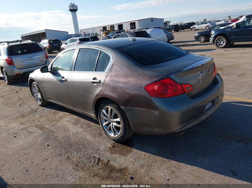 Vin: jn1dv6ar8bm652589, lot: 45964417, infiniti g25x 20113