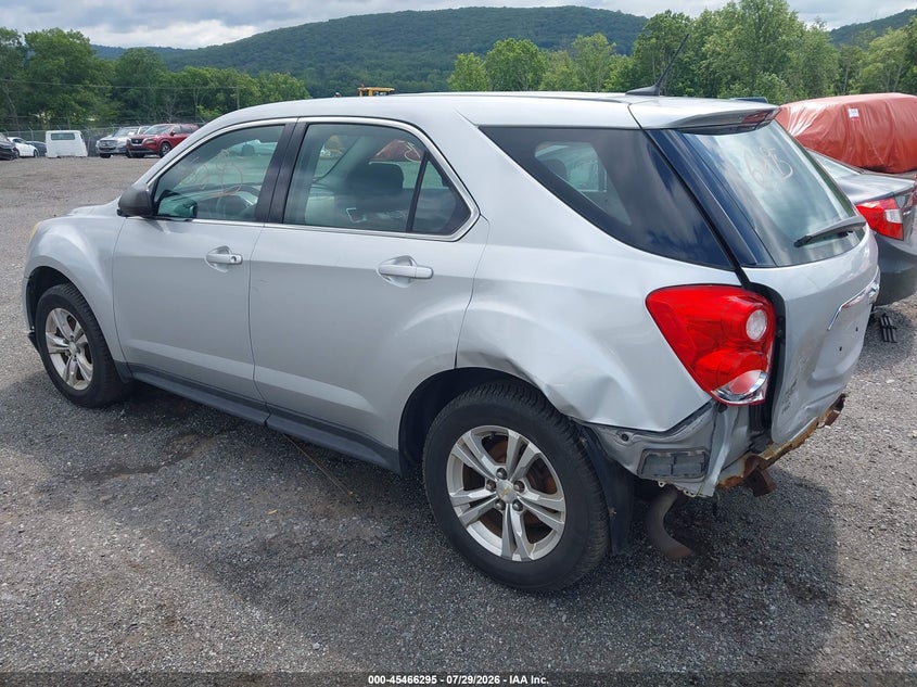 Vin: 2gnfleek8e6237625, lot: 45964432, chevrolet equinox ls 20143