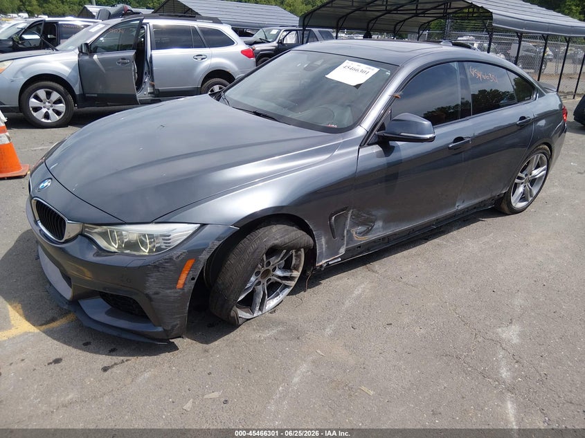 Vin: wba4b3c56fd670445, lot: 45964438, bmw 435i gran coupe xdrive 20152