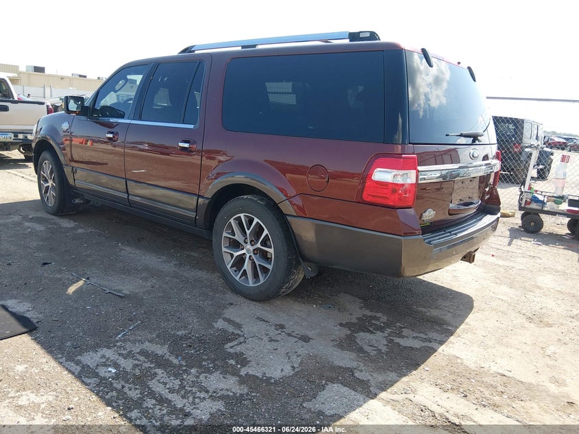 Vin: 1fmjk1jt9gef29999, lot: 45964458, ford expedition el king ranch 20163