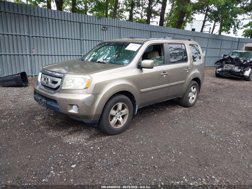 2010 Honda Pilot Ex-L 5FNYF4H55AB023740 photo 1