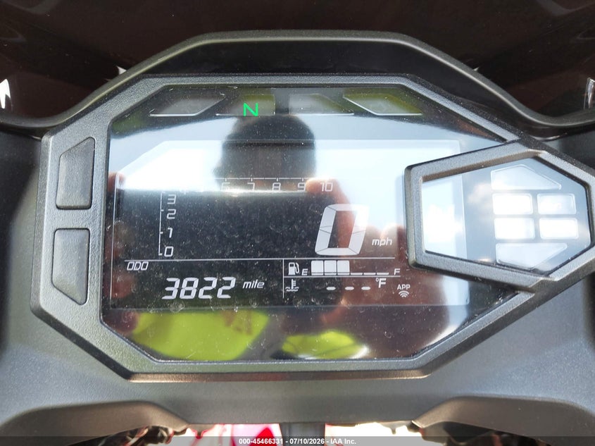 2025 Kawasaki Ex500 VIN: ML5EXGG11SDA66610 Lot: 45466331