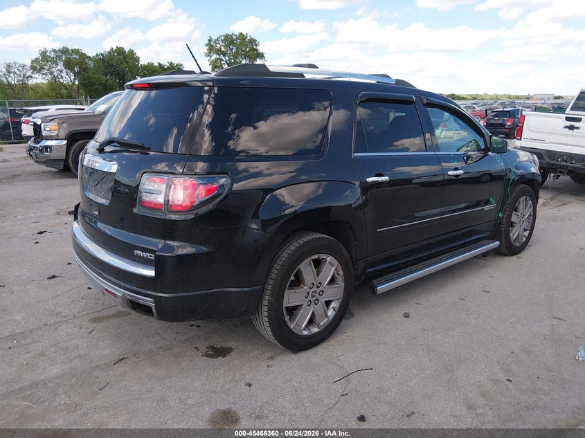 Vin: 1gkkvtkd8fj242148, lot: 45964497, gmc acadia denali 20154
