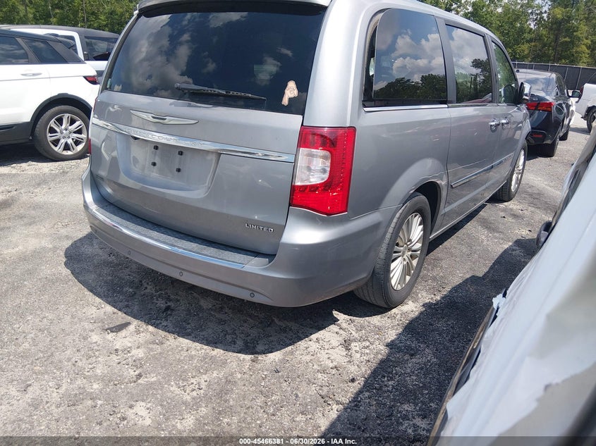 Vin: 2c4rc1gg5er146432, lot: 45964518, chrysler town & country limited 20144