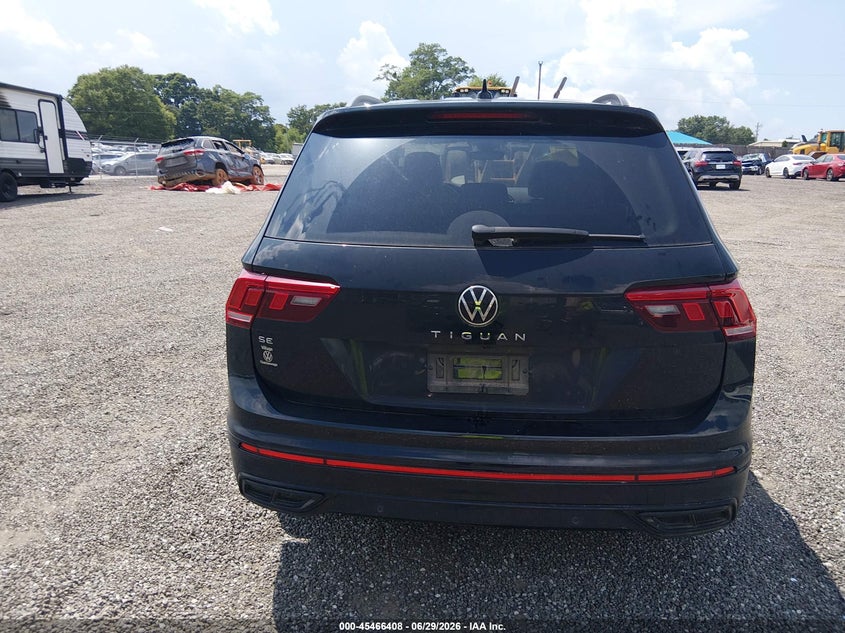2024 Volkswagen Tiguan 2.0T Se R-Line Black VIN: 3VVCB7AX6RM198381 Lot: 45466408