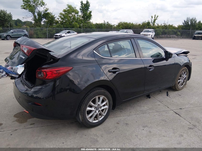 Vin: jm1bm1u74g1307072, lot: 45964555, mazda mazda3 i sport 20164