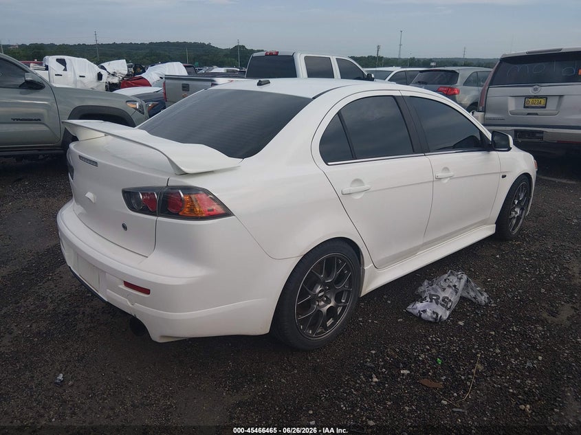 Vin: ja32v6fv7eu000205, lot: 45964603, mitsubishi lancer ralliart 20144